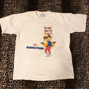 Vintage 90s Sugar Bear's Back Golden Crisp Cereal T-Shirt
